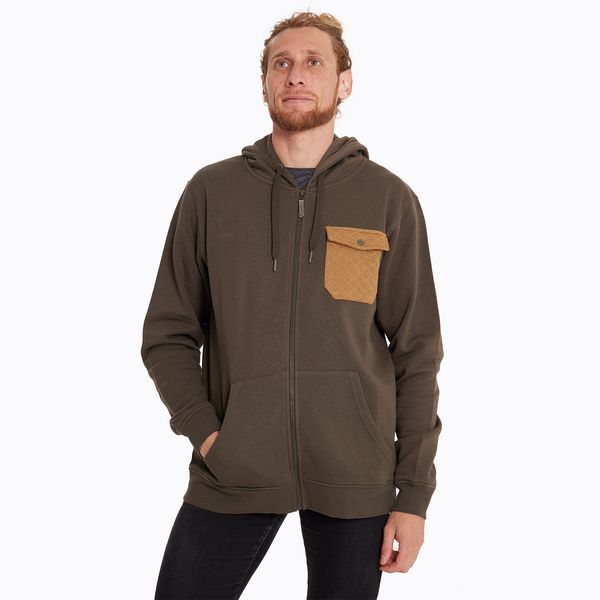 Poleron Hombre Coyote Sweatshirt Café Merrell