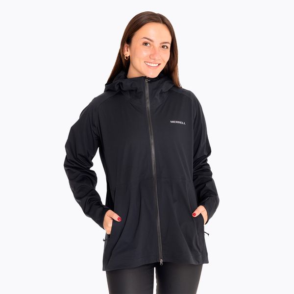 Impermeable Mujer Whisper Rain Shell Negro Merrell