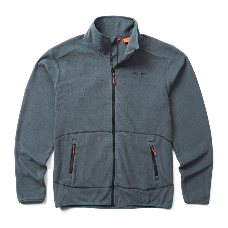 Polar-Hombre-Terrain-Full-Zip-Azul-Gris-Merrell