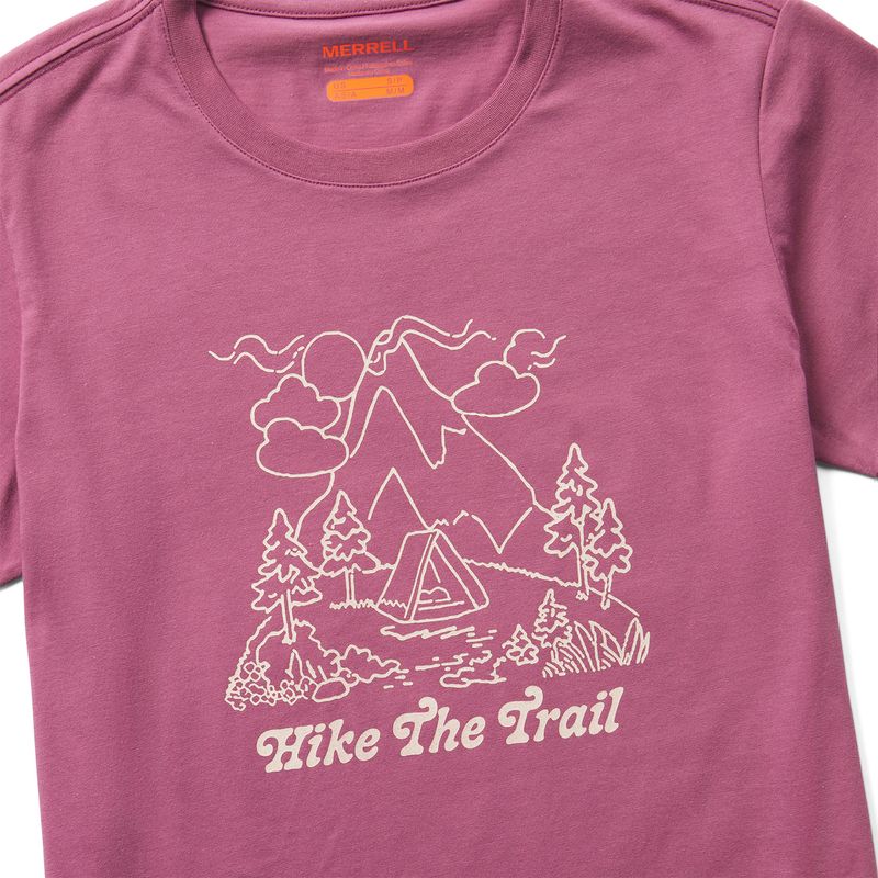 Polera-Mujer-Hike-The-Trail-Morado-Merrell