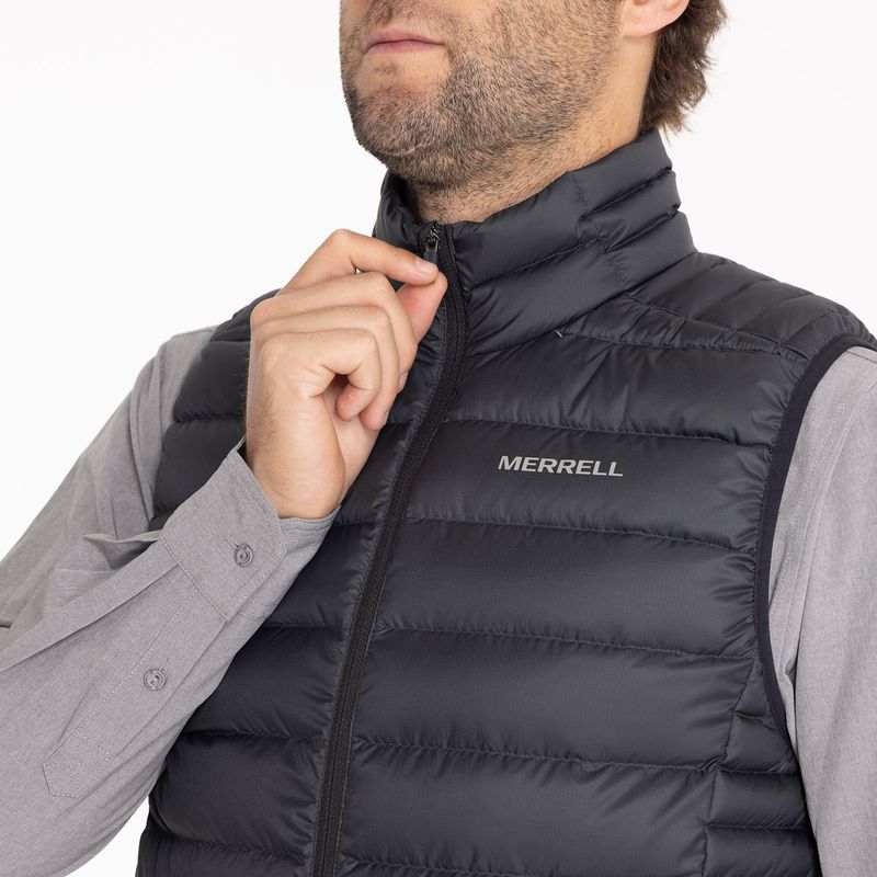 Parka-Sin-Mangas-Hombre-Ridgevent-Thermo-Vest-Negro-Merrell