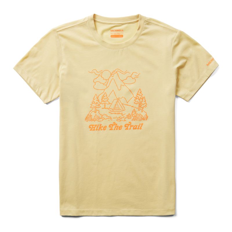 Polera-Mujer-Hike-The-Trail-Amarillo-Merrell