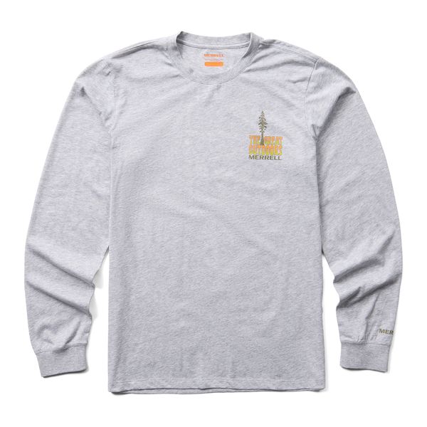 Polera Hombre Great Outdoors Gris Merrell