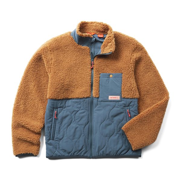 Polar Hombre Sherpa Mixup Jacket Mostaza Merrell