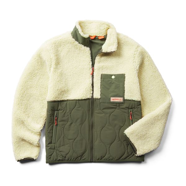 Polar Hombre Sherpa Mixup Jacket Amarillo Merrell