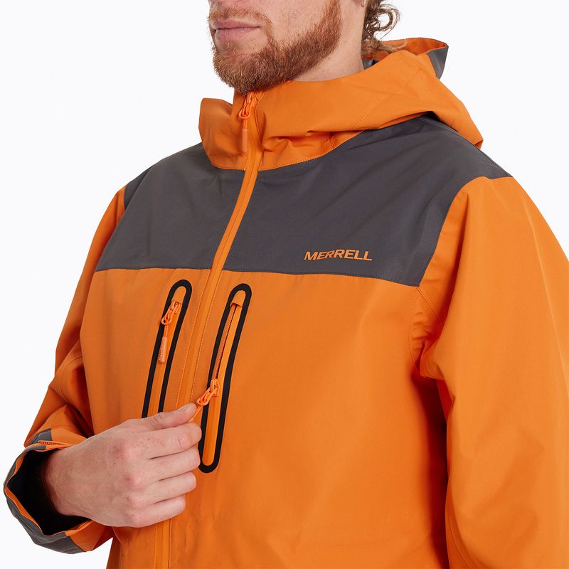 Chaqueta-Hombre-Mesquite-Hardshell-Naranjo-Merrell