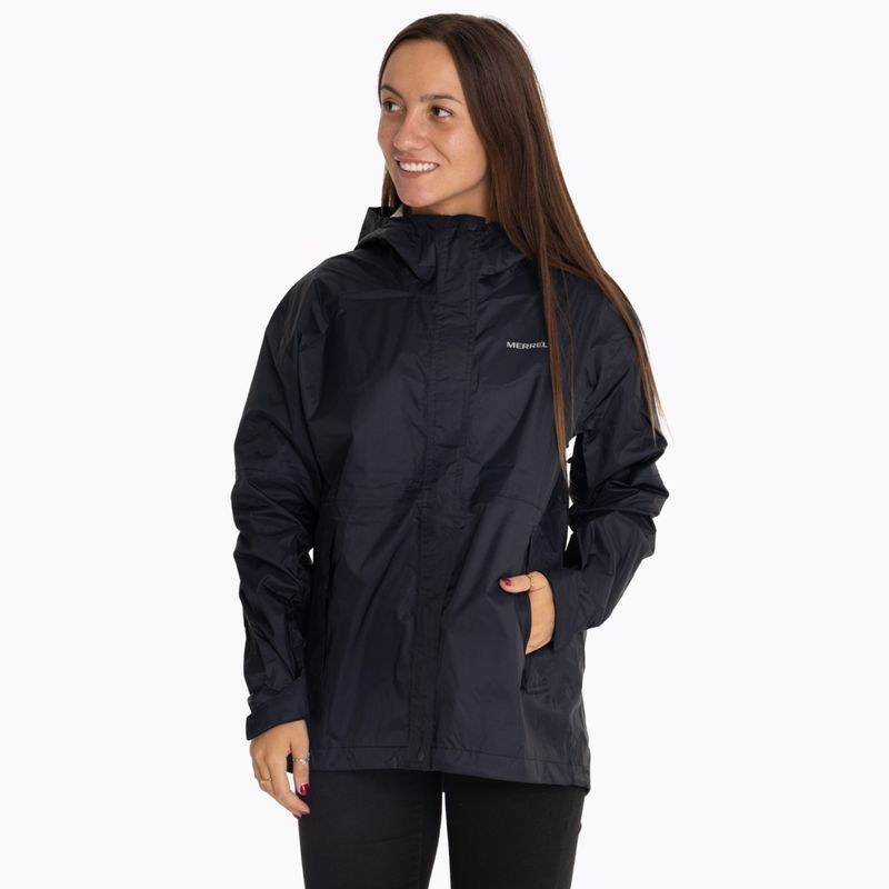 Impermeable-Mujer-Fallon-Rain-Shell-Negro-Merrell