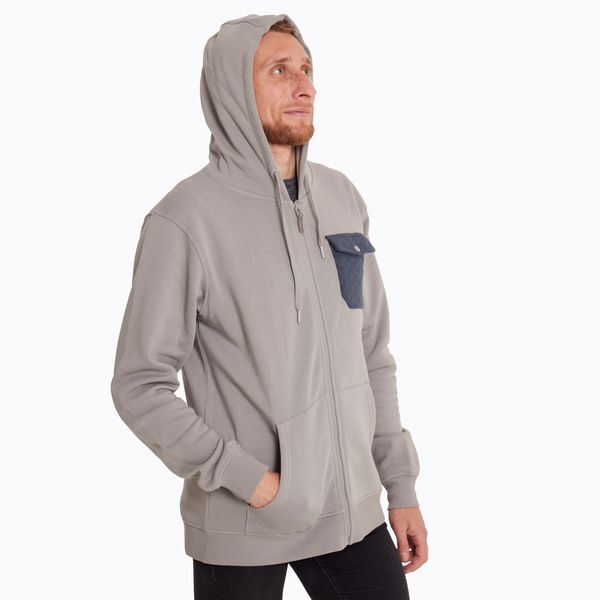 Poleron Hombre Coyote Sweatshirt Gris Merrell