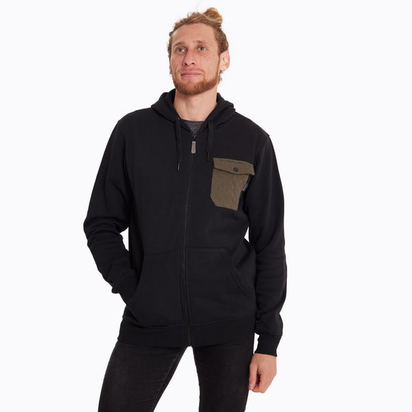 Poleron Hombre Coyote Sweatshirt Negro Merrell