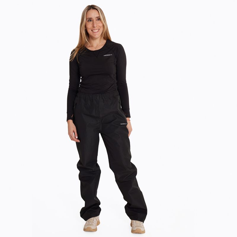 Cubre-Pantalon-Mujer-Impermeable-Detrital-Negro-Merrell