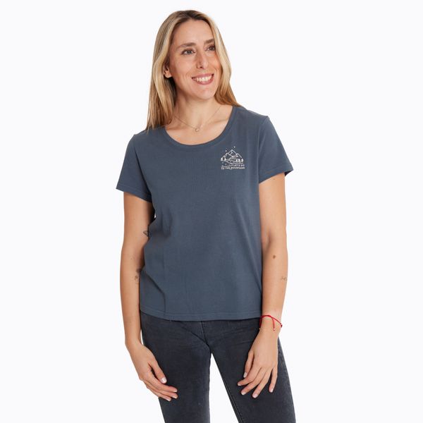 Polera Mujer Tule Azul Merrell
