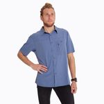 Camisa-Hombre-Pantano-Azul-Merrell