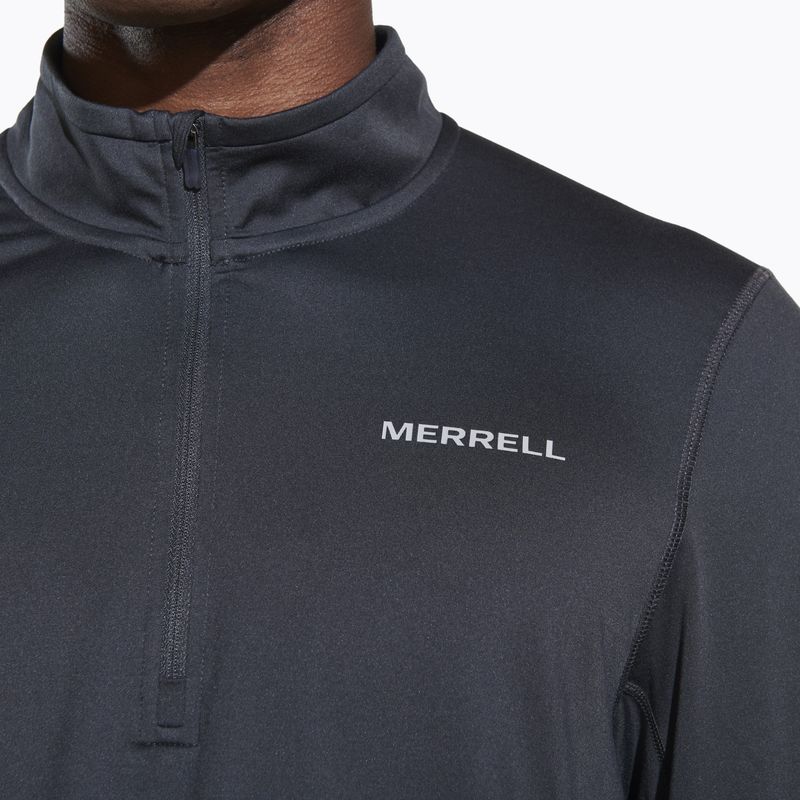 Merrell Moab Poleron Hombre Betatherm 1/4 Zip Azul Chile