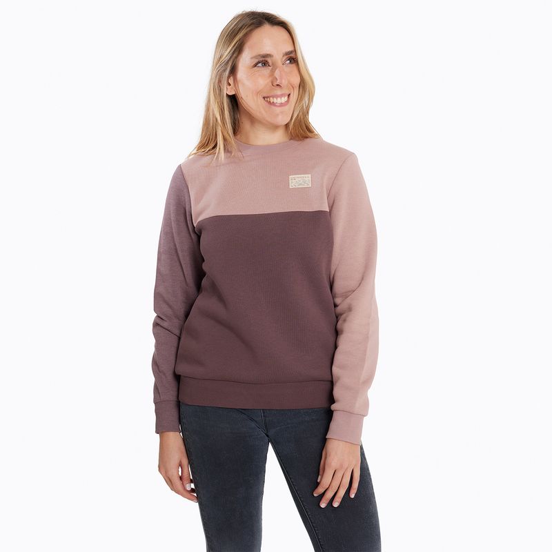 Poleron-Mujer-Smith-Sweatshirt-Rosado-Merrell