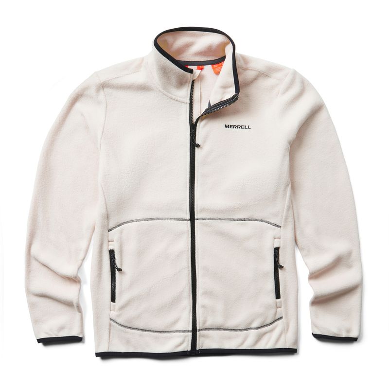 Polar-Mujer-Terrain-Full-Zip-Crema-Merrell