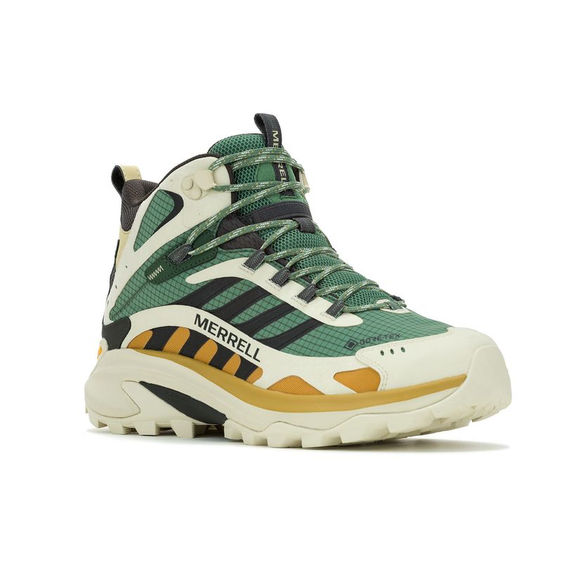 Botin-Hombre-Moab-Speed-2-Mid-Gore-tex-Verde-Merrell