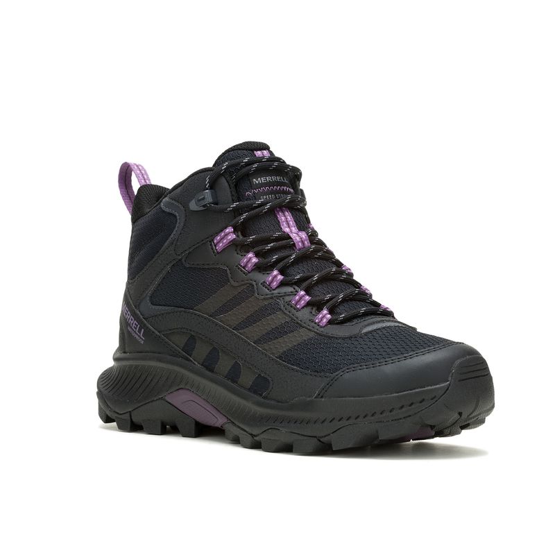 Botin-Mujer-Speed-Strike-2-Mid-Waterproof-Negro-Merrell