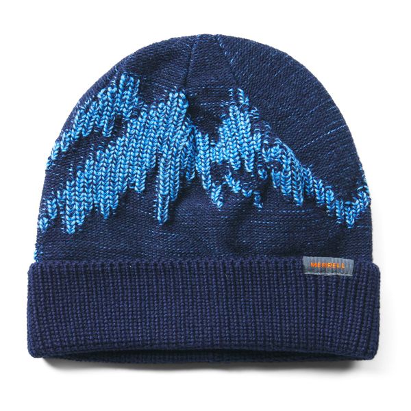 Gorro Unisex Moutain Embroidery Beanie Azul Merrell