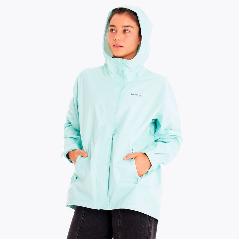 Impermeable-Mujer-Fallon-Rain-Shell-Celeste-Merrell