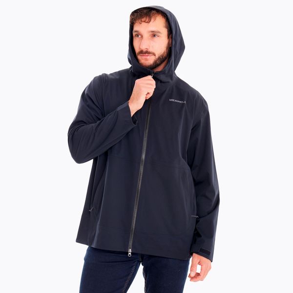 Impermeable Hombre Whisper Rain Shell Negro Merrell