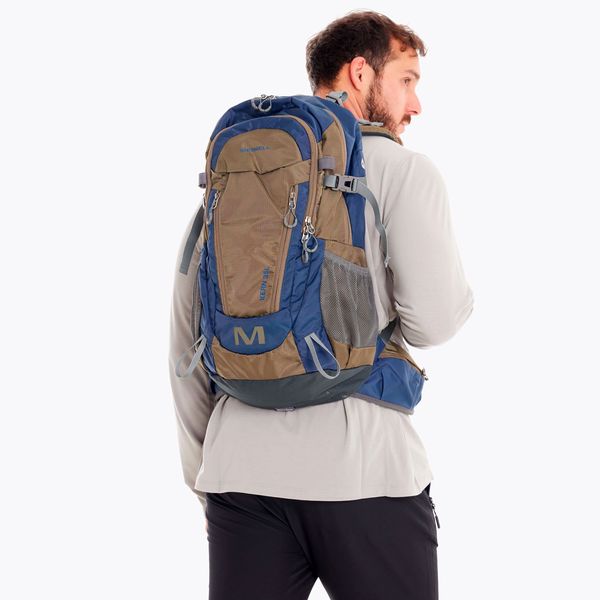 Mochila Unisex Kern 35L Azul/Musgo Merrell