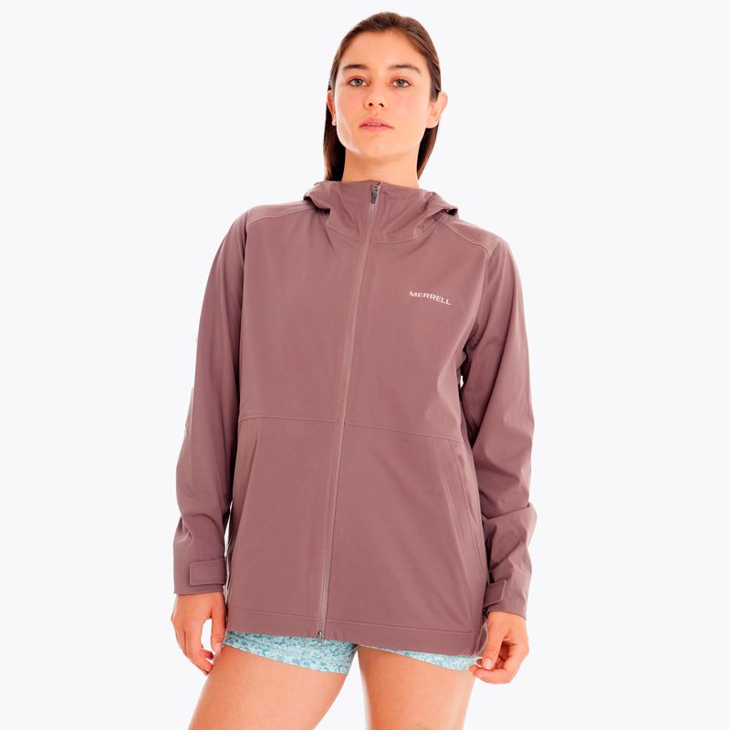 Impermeable-Mujer-Whisper-Rain-Shell-Rosado-Oscuro-Merrell