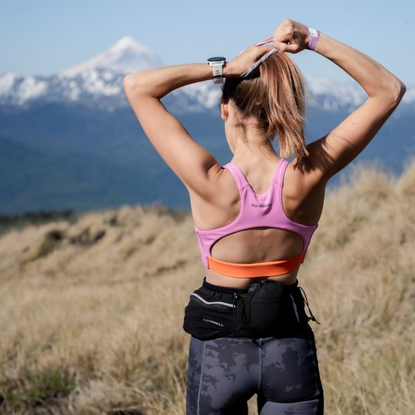 Peto Mujer Trail Running Edición Skyfire Fucsia Merrell