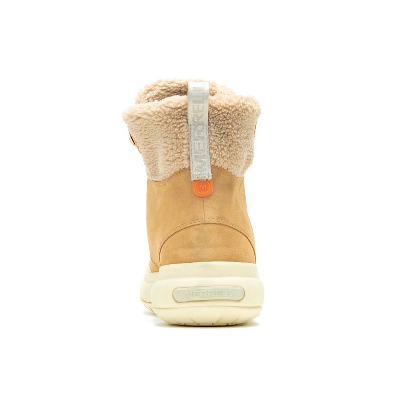 Botin-Mujer-Marquette-Thermo-Lac-Beige-Merrell