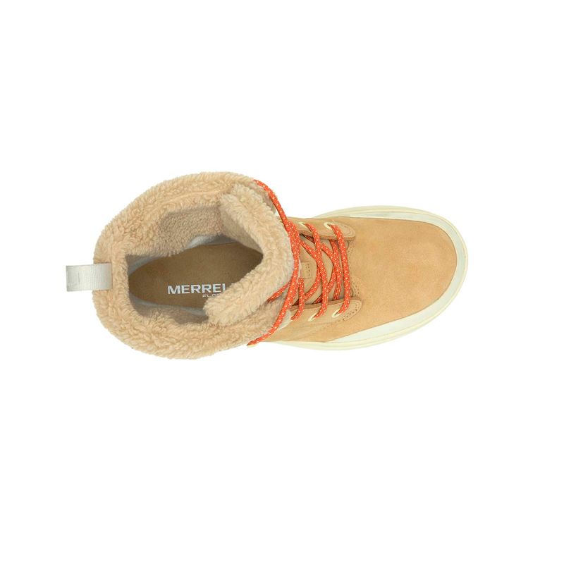 Botin-Mujer-Marquette-Thermo-Lac-Beige-Merrell
