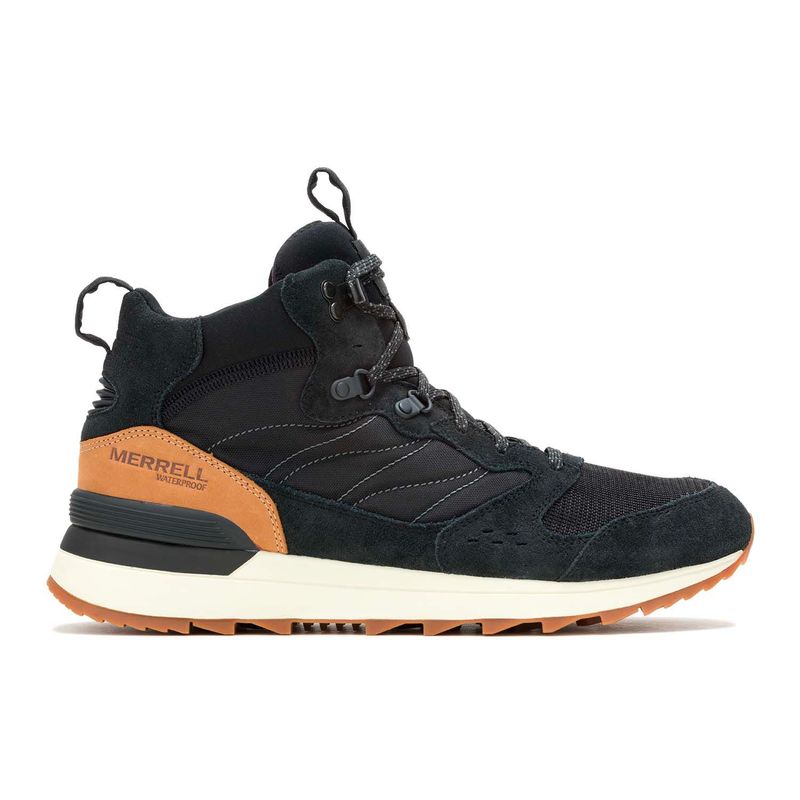 Botin-Hombre-Alpine-83-Sneaker-Recraft-Negro-Merrell
