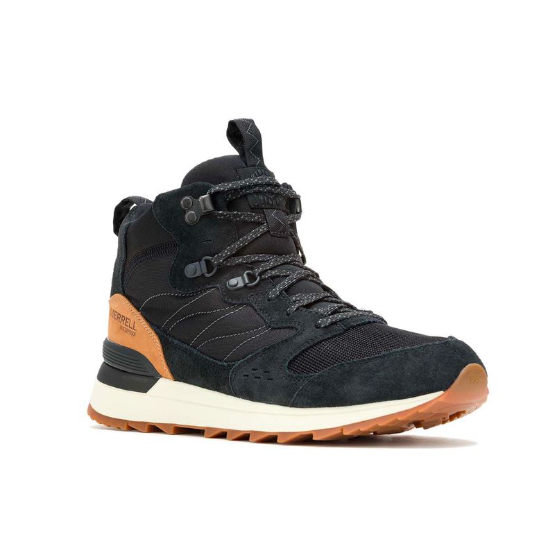Botin-Hombre-Alpine-83-Sneaker-Recraft-Negro-Merrell