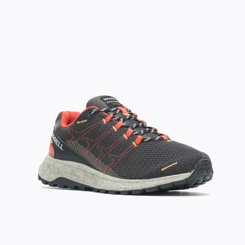 Zapatilla-Hombre-Fly-Strike-Negro-Naranjo-Merrell
