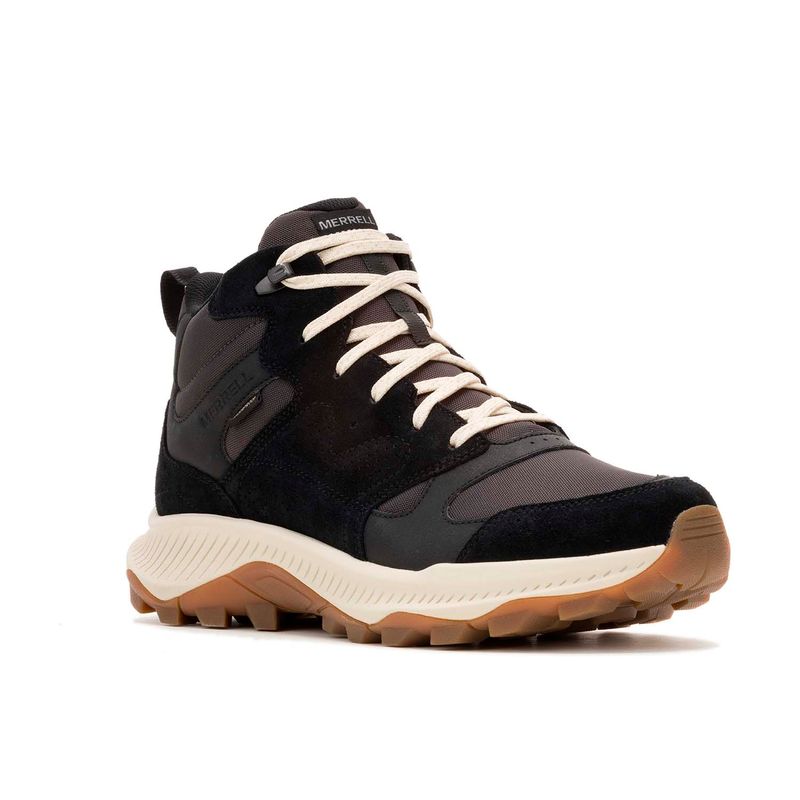 Botin-Hombre-Tempo-Sol-Mid-Waterproof-Negro-Merrell