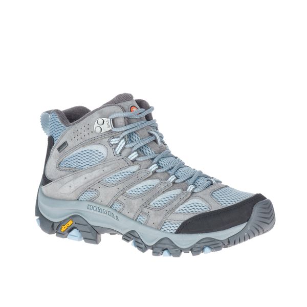 Botin Mujer Moab 3 Mid Gore-Tex Gris Claro Merrell