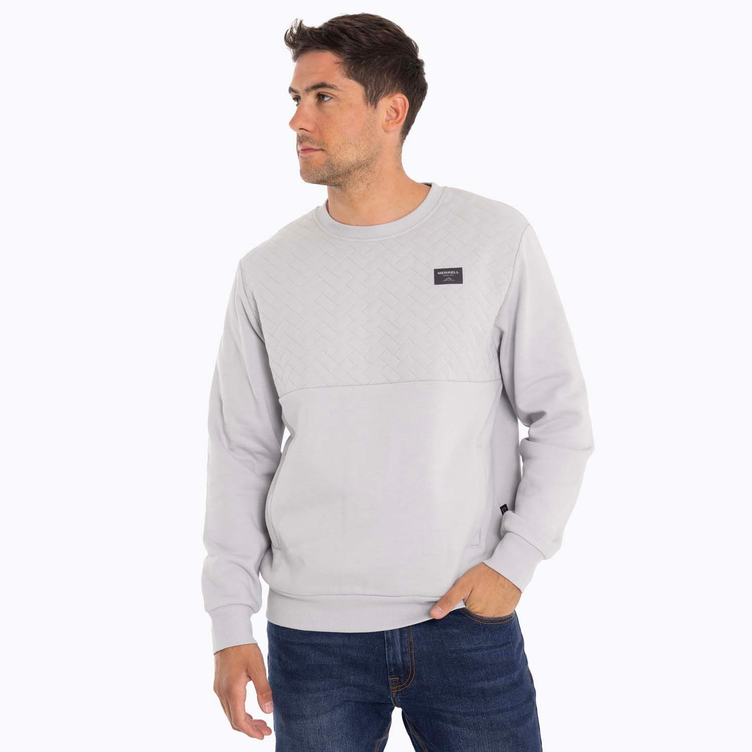 Crewneck Sweatshirt Merrell Sweatshirt Poleron Hombre Yellowst Sweatshirt  Merrell-Merrell Chile Merrell