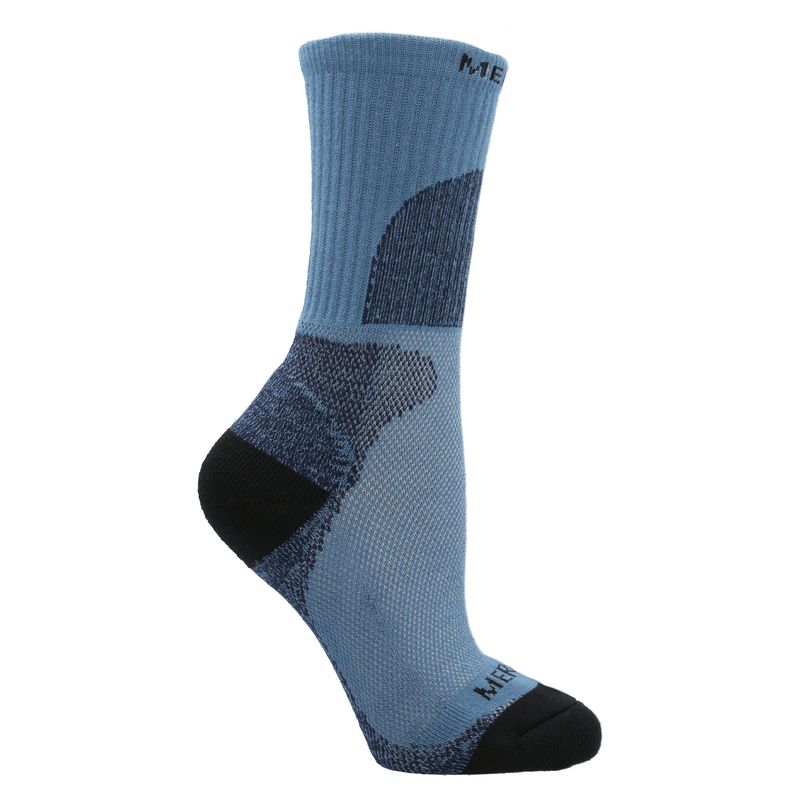 Calcetin-Unisex-Floyd-Technical-Crew-Azul-Merrell