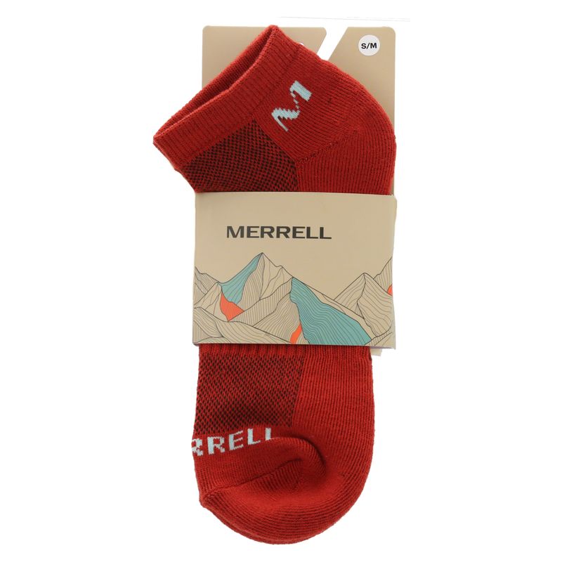 Calcetin-Unisex-Erlen-Technical-1-4-Rojo-Merrell