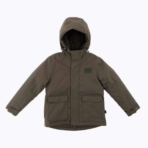 Parka Waterproof Niño Huemul Merrell Negro
