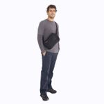 Bolso-Unisex-Messn-Mini-Messenger-Negro-Merrell