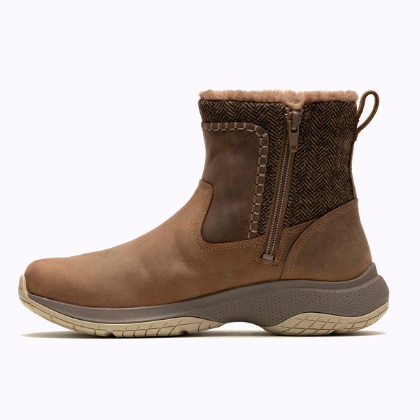 Botin Mujer Encore Ice 5 Mid Zip Café Merrell