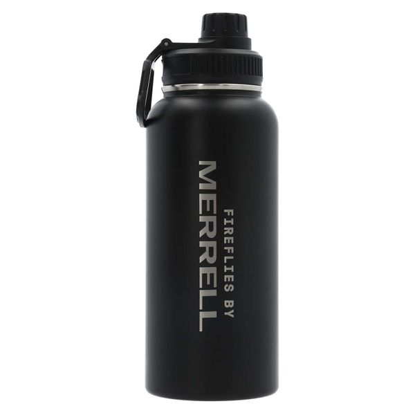 Botella Unisex Fireflies Thermic 1L Negro Merrell