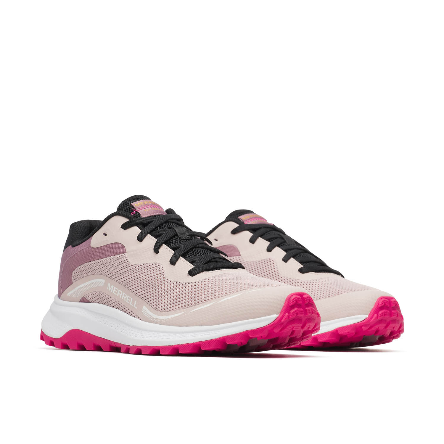 (取寄) メレル レディース フライ ストライク 2 トレイル ランニング シューズ Merrell women Fly Strike 2 Trail Running Shoes (For Women)  Wind Swept Zapatilla Mujer Fly Strike 2 Rosado Claro Merrell - Merrell