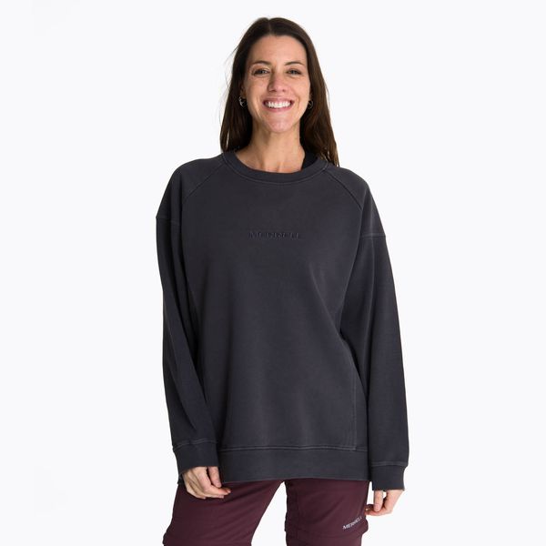 Poleron Mujer Pokiha Gris Oscuro Merrell