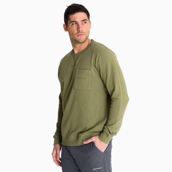 Poleron Hombre Hokitika Verde Musgo Merrell