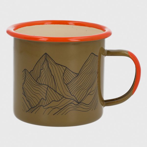 Tazon Unisex Chiricoca Enamel Mug Beige Oscuro Merrell