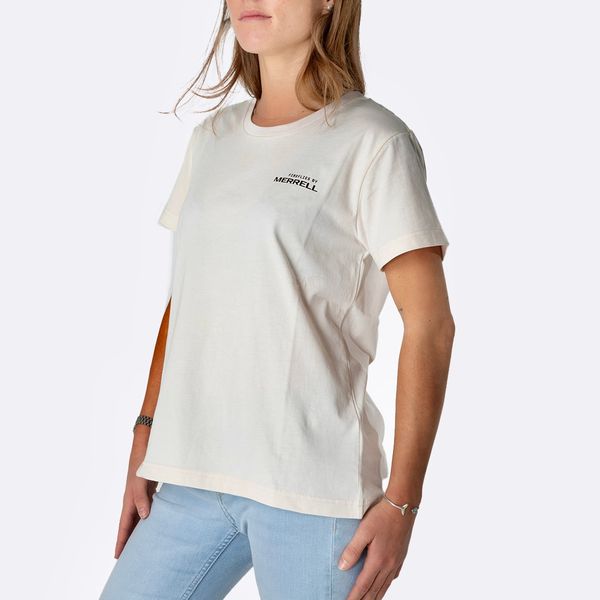 Polera Mujer Fireflies Bike Crema Merrell