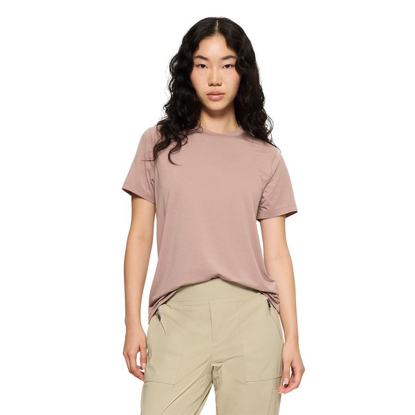 Polera Manga Corta Mujer Every Tencel Rosado Merrell