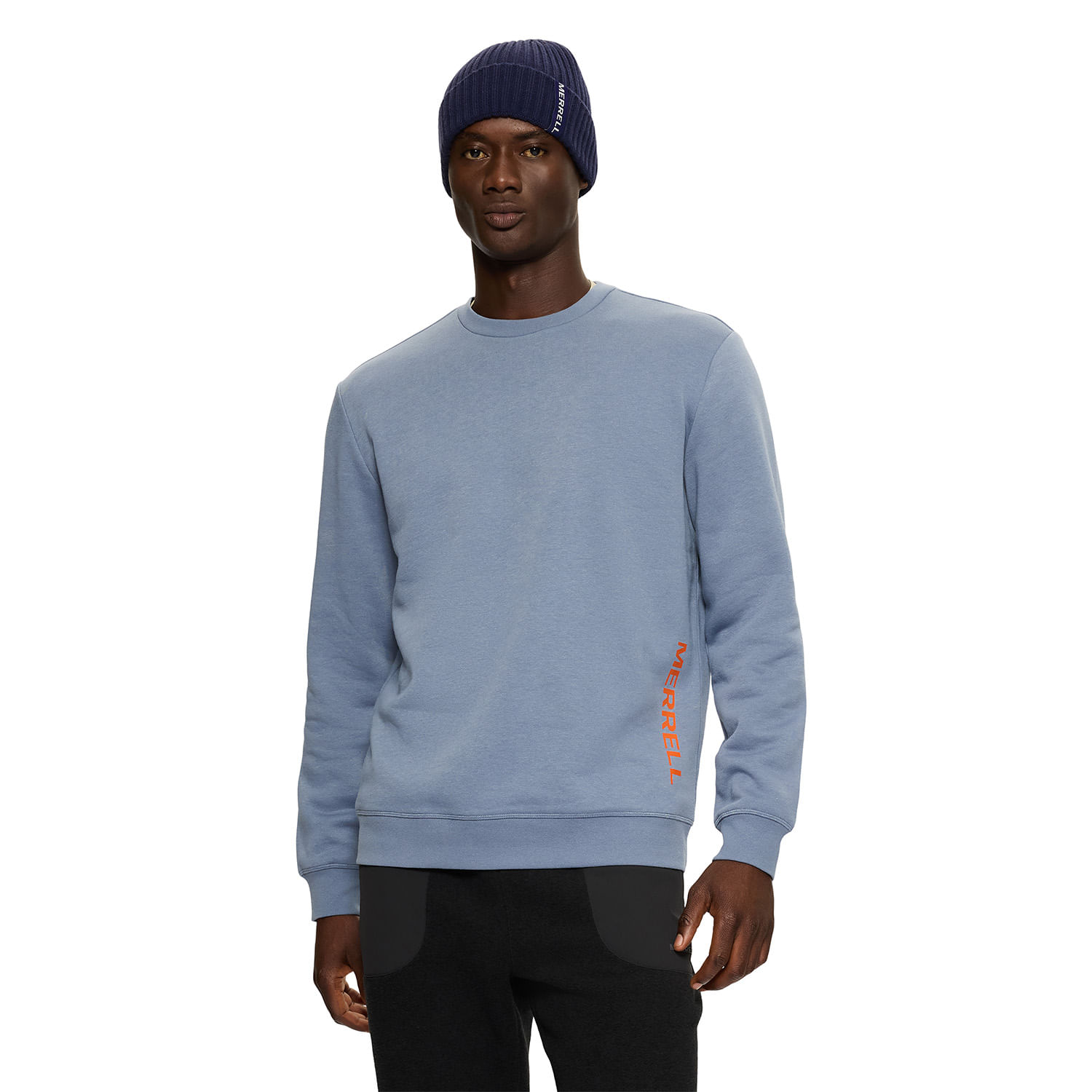 Merrell - Poleron Hombre Dobby Azul Merrell | Ofertitas