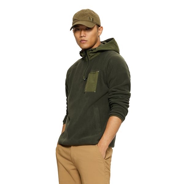 Polar Hombre Hooded Fleece Café Merrell