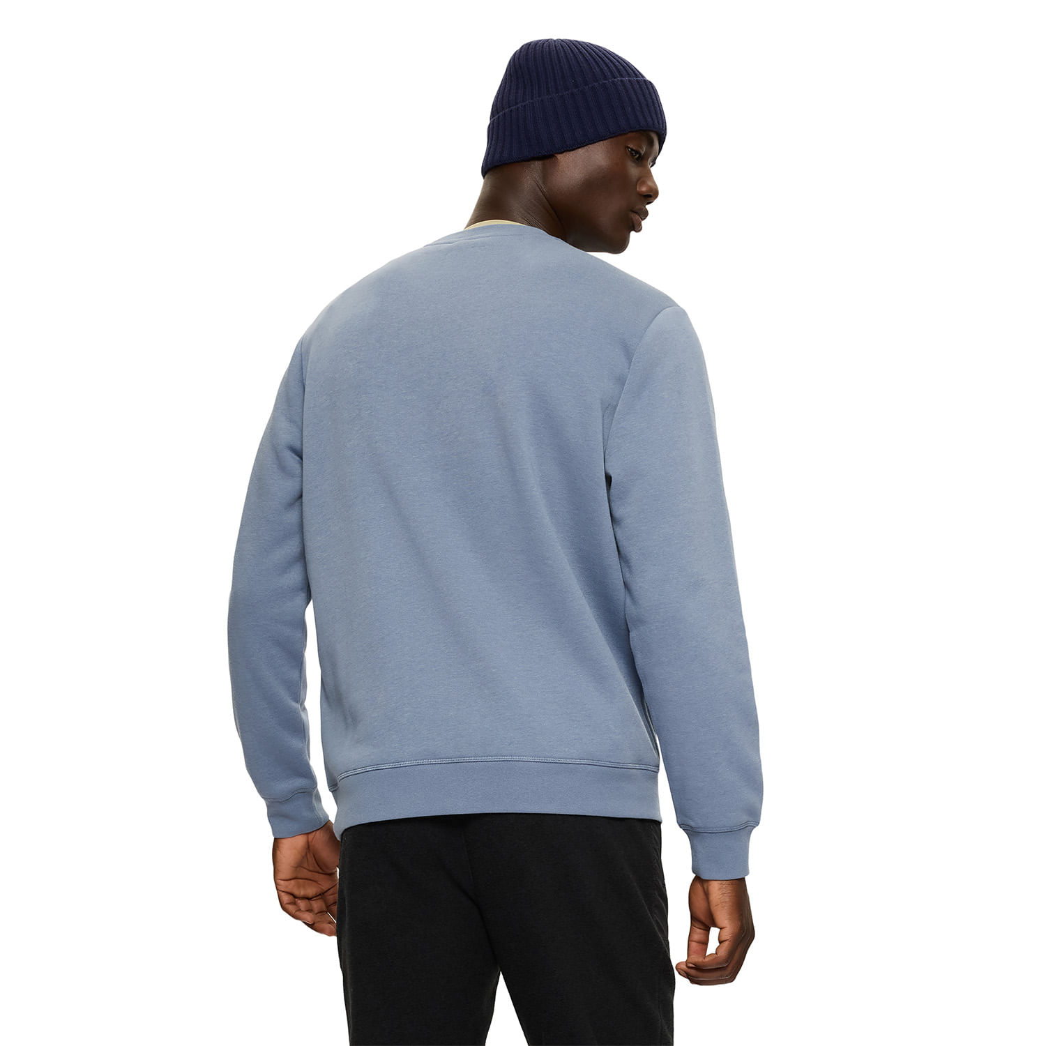 Poleron Hombre Dobby Azul Merrell